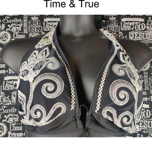Time & True Swimsuit  Bikini Top Sz 3x (24W-26W) NWT